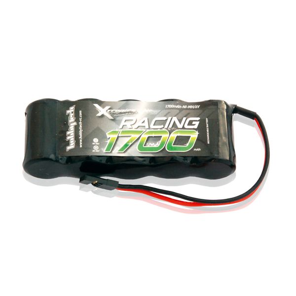Pack de batterie 6V.1700mAh Ni-Mh soude Plat prise UNI