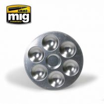  Palette en Aluminium pour m&eacute;langes de peinture AMIG8008