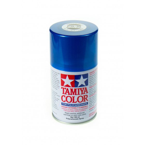 Peinture Lexan Bleu M&eacute;tallis&eacute; PS-16 86016