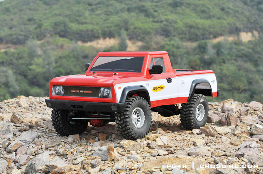 PG4R - CROSSRC - Crawling kit - PG4R 1/10 4x4 Pick up avec carrosserie &agrave; peindre