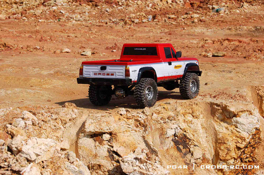 PG4R - CROSSRC - Crawling kit - PG4R 1/10 4x4 Pick up avec carrosserie &agrave; peindre