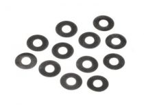 Pi&eacute;ces d&eacute;tach&eacute;es et options 1/8e TT HB racing D812/D815 Rondelles 4x10x0.3mm (12)