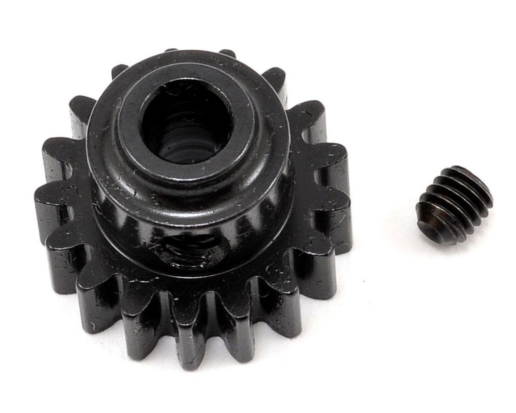 PIGNON acier 17T Mod1 axe de 5mm - SER600457 - Pi&egrave;ce d&eacute;tach&eacute;e SERPENT