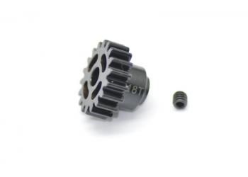 PIGNON acier 18T Mod1 axe de 5mm - SER600458 - Pi&egrave;ce d&eacute;tach&eacute;e SERPENT