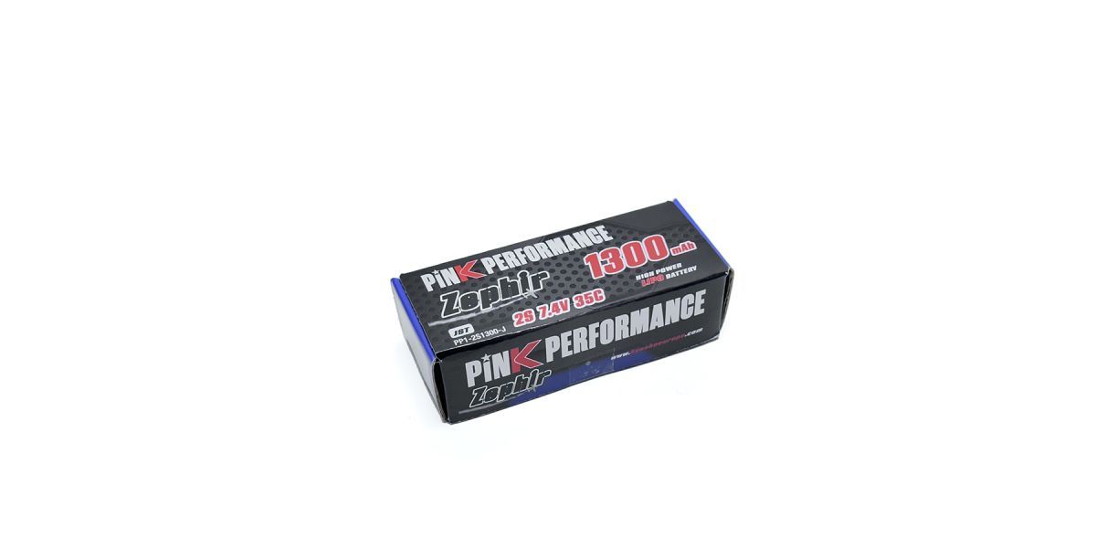 Pink Performance Zephir LiPo 2S 7.4V-800-35C (JST) 70x31x15mm 49g PP1-2S0800-J