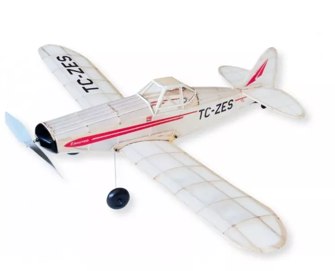 Piper Pawnee PA-25 d&eacute;coupe laser balsa Siva SV-70015