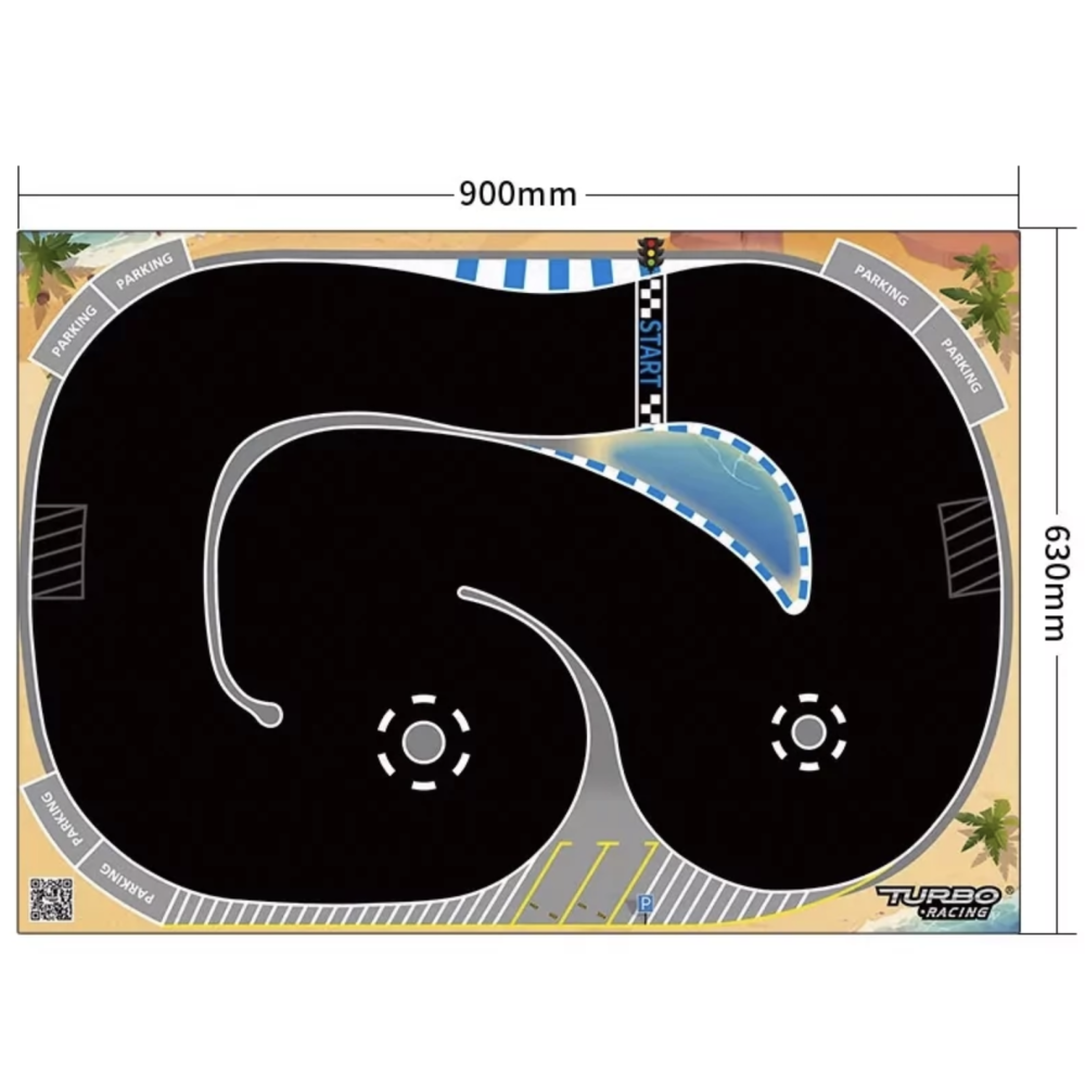 Piste Turbo Racing Sp&eacute;ciale Drift (63x90 cm) - TB-760260