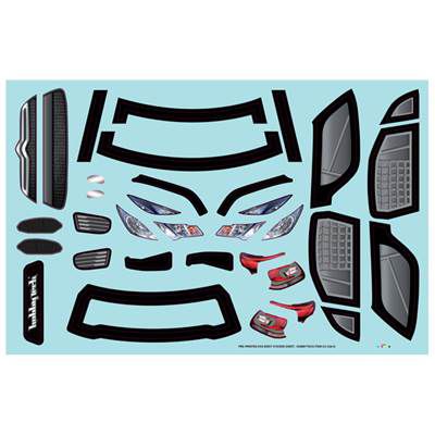 Planche de deco Citroen DS3 RTR