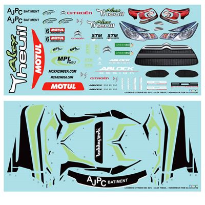 Planche de deco DS3 Alex Theuil