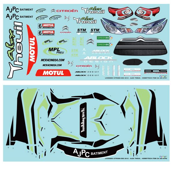 Planche de deco DS3 Alex Theuil