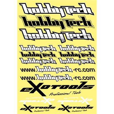 Planche stickers EXOTOOLS