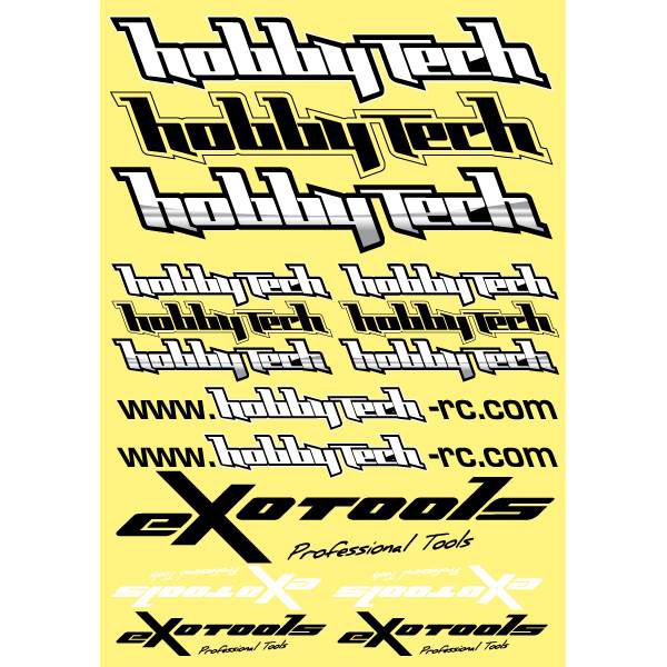 Planche stickers EXOTOOLS