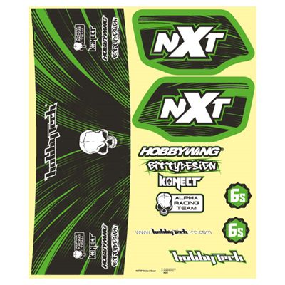 Planche stickers Spirit NXT EP