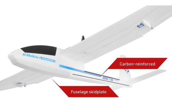 PLANEUR KAVAN BETA 1400 ARF � BLEU  KAV02.8084