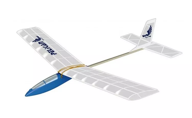Planeur Pelikan d&eacute;coupe laser balsa Siva SV-70020