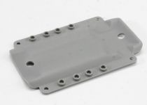 PLAQUE DE PROTECTION DE TRANSMISSION NYLON GRISE (EMPATTEMENT LONG)