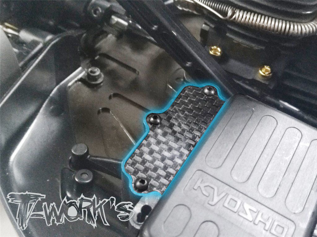 Platine Carbone Ajour&eacute;e Interrupteur T-WORK\'S pour MP9 TKI3/4
