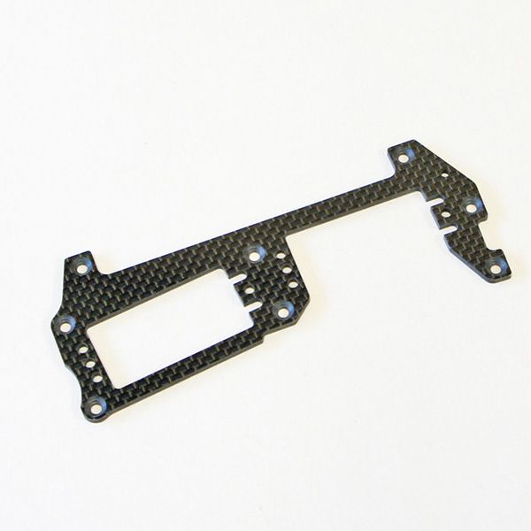 PLATINE RADIO EN CARBONE MBX8 - E2318 - Pi&egrave;ce d&eacute;tach&eacute;e MUGEN SEIKI