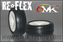 Pneu 6Mik REFLEX CS ULTRA Mont&eacute;s-Coll&eacute;s sur jantes blanches (la paire) - TU7CS - Pi&egrave;ces et Options 6Mik