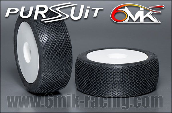 Pneus PURSUIT CS  Mont&eacute;s-Coll&eacute;s sur jantes Blanche (la paire)