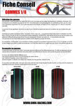 Pneus RAPID 0/18&deg; Mont&eacute;s-Coll&eacute;s sur jantes 2015 jaune (la paire)