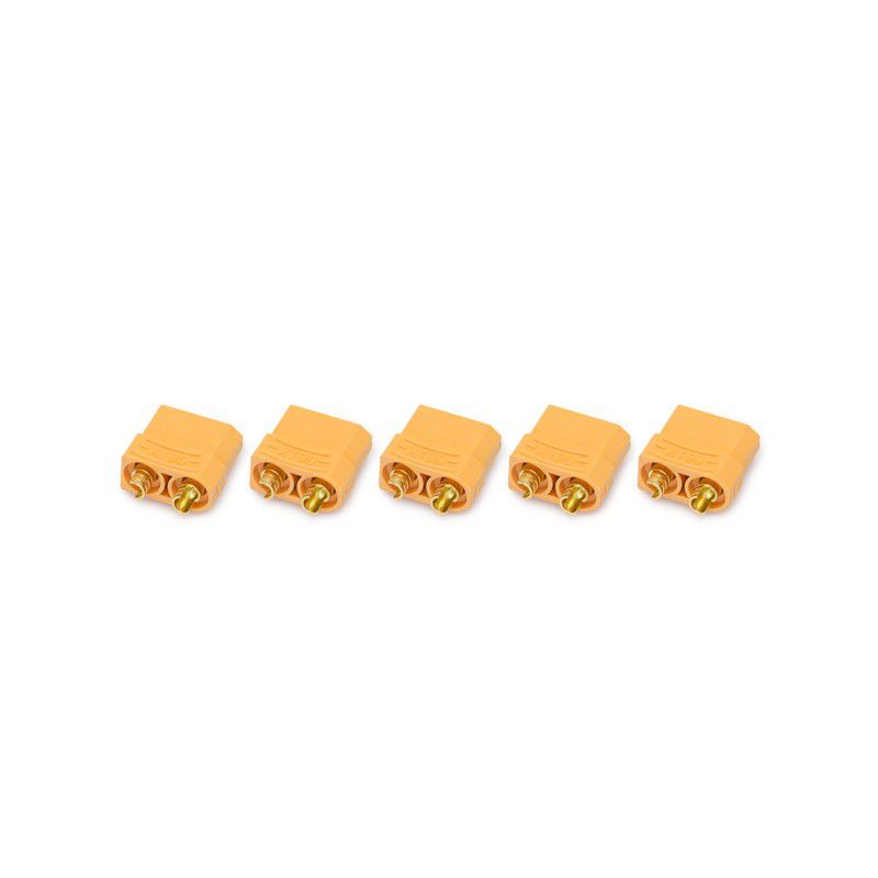 Prise type XT90 male (5 pi&egrave;ces) KN-130327-5M