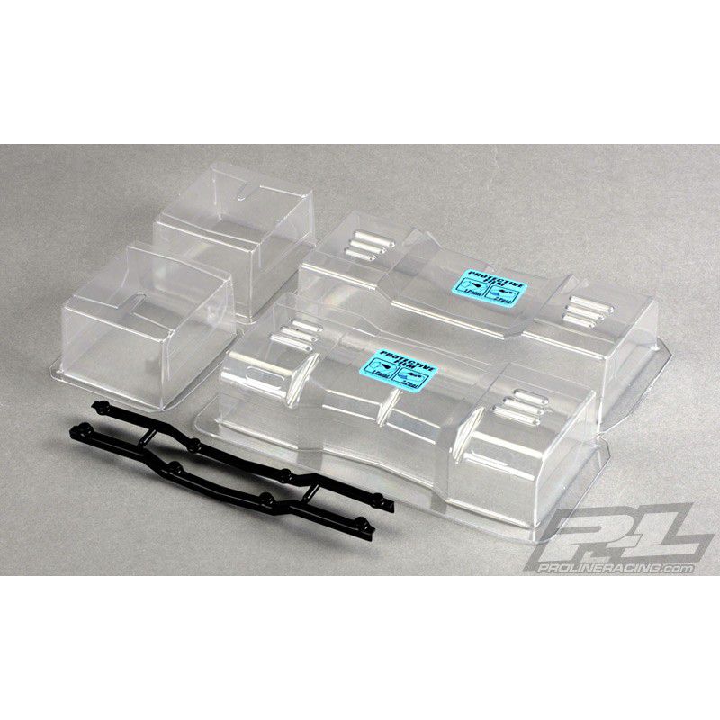 PROLINE 1/8TH TRIFECTA LEXAN CLEAR WING (2 WINGS/1 WICKER)