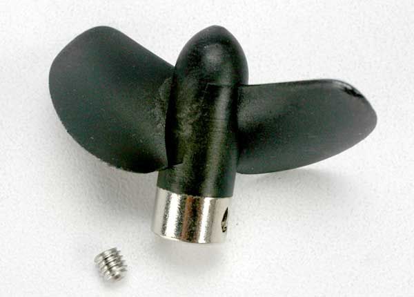 PROPELLER, LEFT/ 4.0MM GS (SET SCREW) (1)