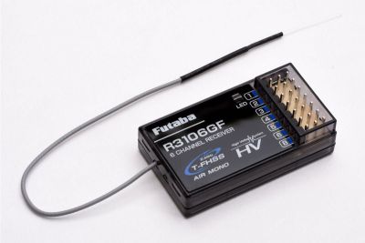 R3106GF - FUTABA R�cepteur 2.4GHZ 6 Voies T-FHSS Air (sans t�l�m�trie) - 01000683