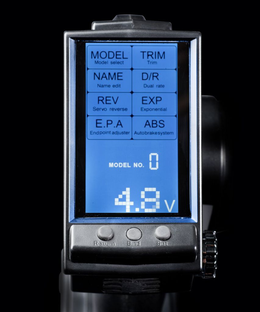 Radio 3 voies \ CR3P\  2.4GHz avec 2 R&eacute;cepteur