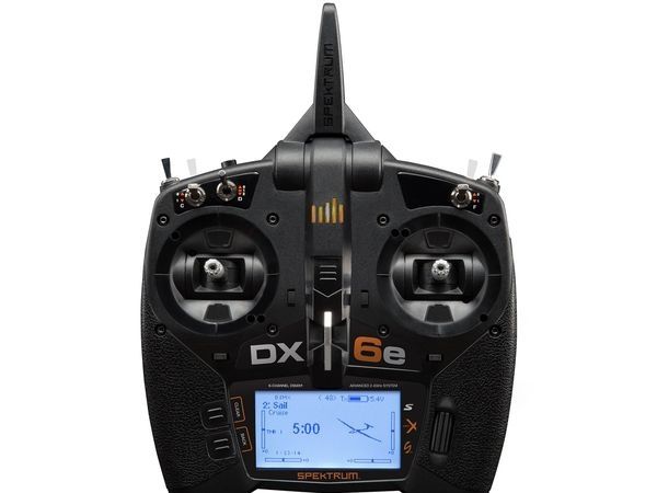Radio DX6e (V2) Spektrum DSMX 2,4GHz - Emetteur seul SPMR6655eu