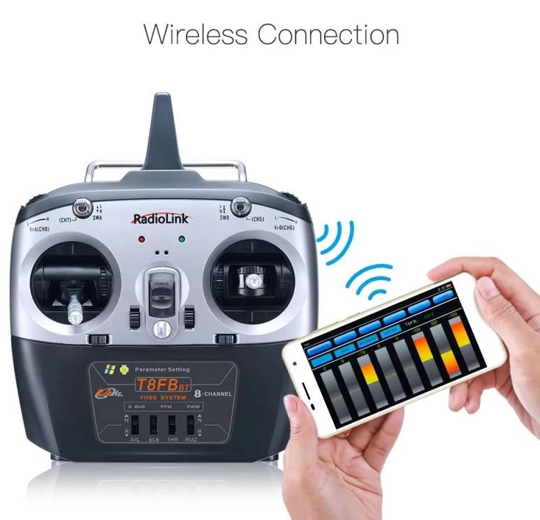 Radio Radiolink 8 voies T8FB BT+R8EF RDL-T8FB-BT-SET 