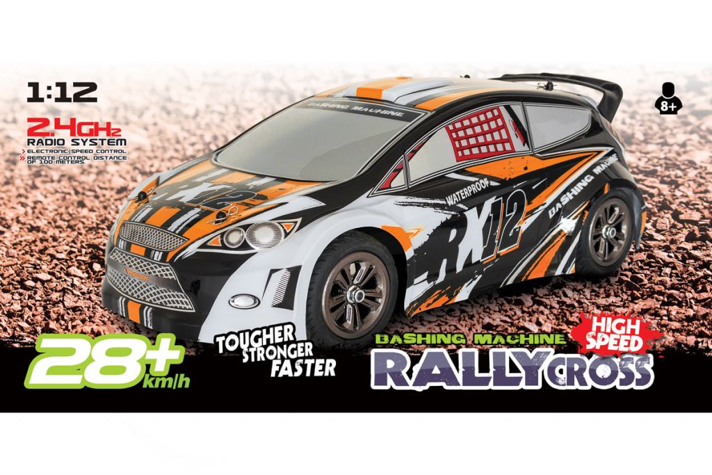 Rally 1/12 Funtek RX12 Orange