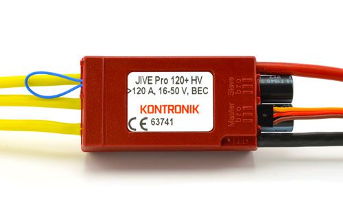R&eacute;gulateur KONTRONIK JIVE Pro 120+ HV - 4635
