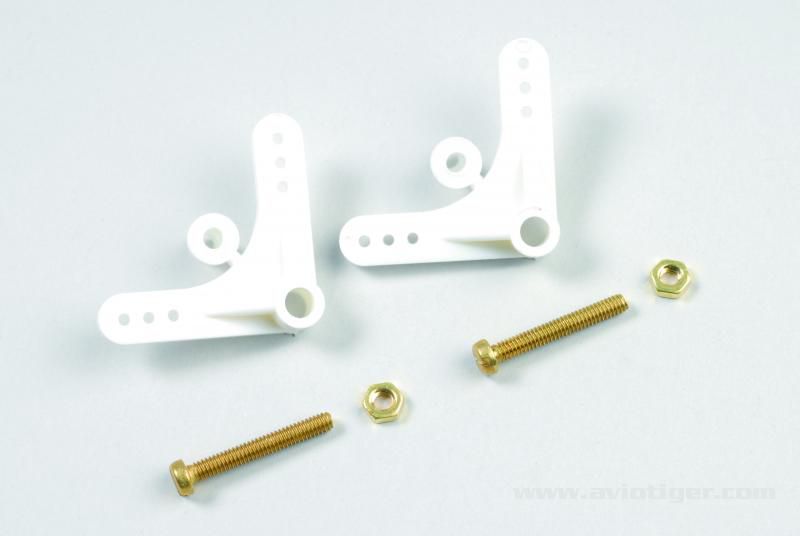 RENVOI 90&deg; AILERON AVEC VIS S2