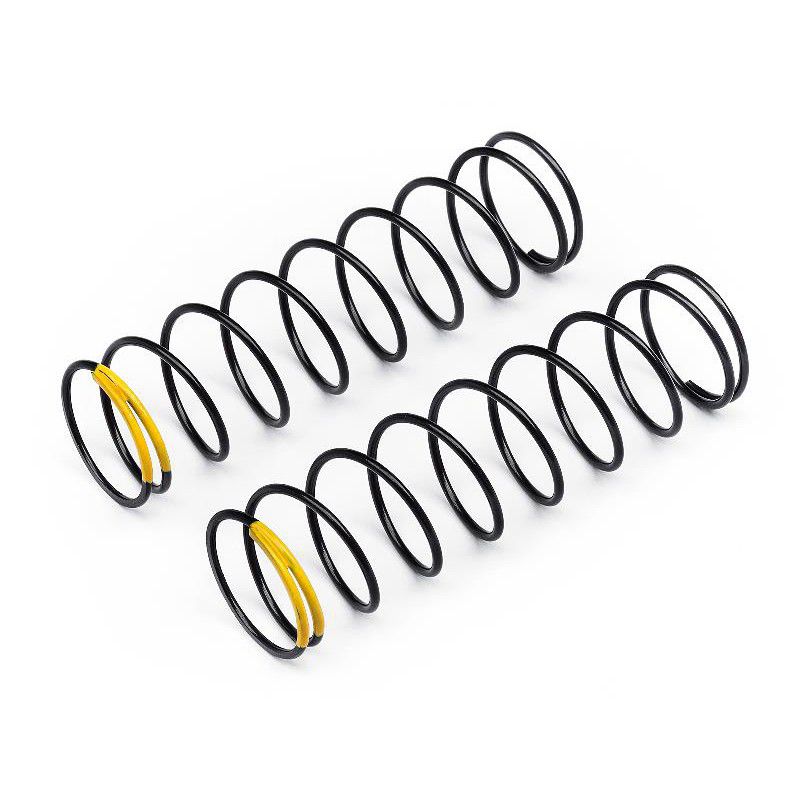 Ressort amortisseurs ARR HB 1/8TT Yellow - HB109815 - Pi&egrave;ce d&eacute;tach&eacute;e HB Racing