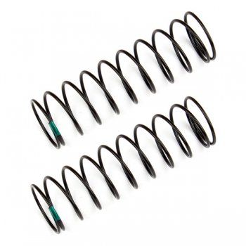 Ressorts d\'amortisseurs arri&egrave;res verts 1.80 lb/in (61mm) - AS91837 - Pi&egrave;ce d&eacute;tach&eacute;e Team Associated - 91837