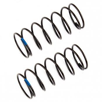 Ressorts d\'amortisseurs avants bleus 3.90 lb/in (44mm)  - AS91833 - Pi&egrave;ce d&eacute;tach&eacute;e Team Associated - 91833