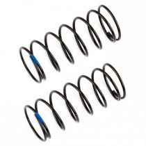 Ressorts d\'amortisseurs avants bleus 3.90 lb/in (44mm)  - AS91833 - Pi&egrave;ce d&eacute;tach&eacute;e Team Associated - 91833