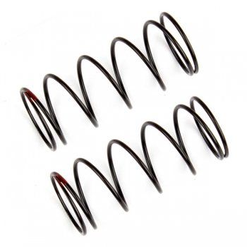 Ressorts d\'amortisseurs avants rouges 4.60lb/in (44mm)  - AS91835 - Pi&egrave;ce d&eacute;tach&eacute;e Team Associated - 91835