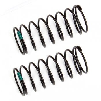 Ressorts d\'amortisseurs avants verts 3.10 lb/in 44mm - AS91830 - Pi&egrave;ce d&eacute;tach&eacute;e Team Associated - 91830