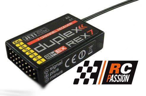 REX 7 Duplex EX 2.4Ghz Jeti 7 Voies -R&eacute;cepteur