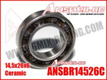 Roulement Moteur Arri&egrave;re 14,5x26x6mm C&eacute;ramique Si3N4 ANSWER-RC (1 pc)