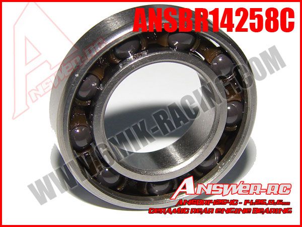 Roulement Moteur Arri&egrave;re 14x25,8x6mm C&eacute;ramique Si3N4 ANSWER-RC (1 pc)