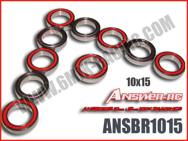 Roulements &Eacute;tanche 10x15x4mm ANSWER-RC (10 pcs)