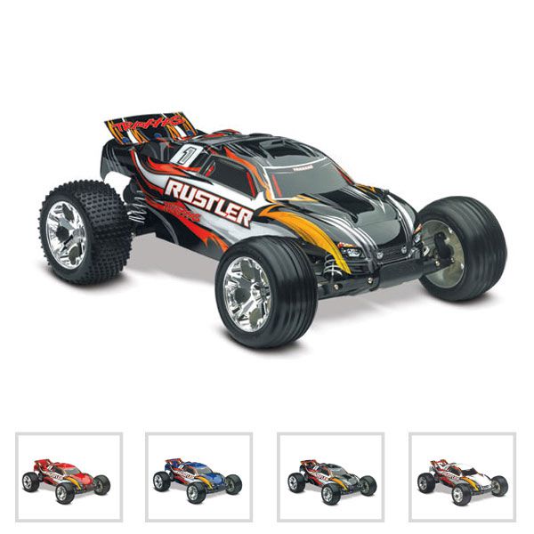 RUSTLER - 4x2 - 1/10 BRUSHED TQ 2.4GHZ - iD - 37054-1 - TRAXXAS