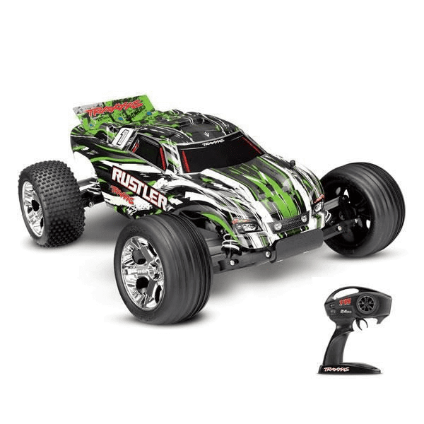 RUSTLER - 4x2 - 1/10 BRUSHED TQ 2.4GHZ - iD - TRX37054-1 - TRAXXAS 37054-1
