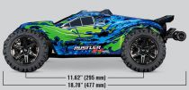 RUSTLER- 4x4 - 1/10 VXL BRUSHLESS - TSM - SANS AQ/CH - TRAXXAS&nbsp;67076-4