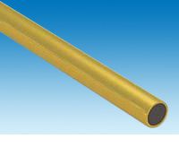 S00200132 - Tube en laiton m&eacute;trique. Longueur : 1000mm. Diam&egrave;tre ext&eacute;rieur : 4mm. Pi&egrave;ce.
