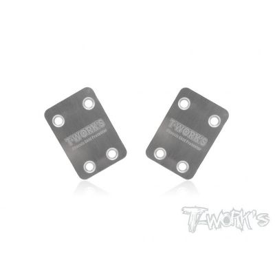 Sabot de Protection de Chassis Inox pour XB8 (2 Pcs)